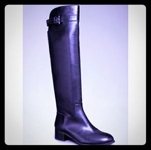 Bebe Shasta riding knee boots size 10 black  NWT